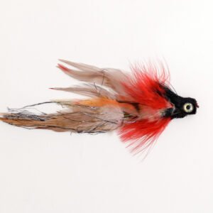 Artisan Fishing Flies - For Small Fish Brown/Red/Black