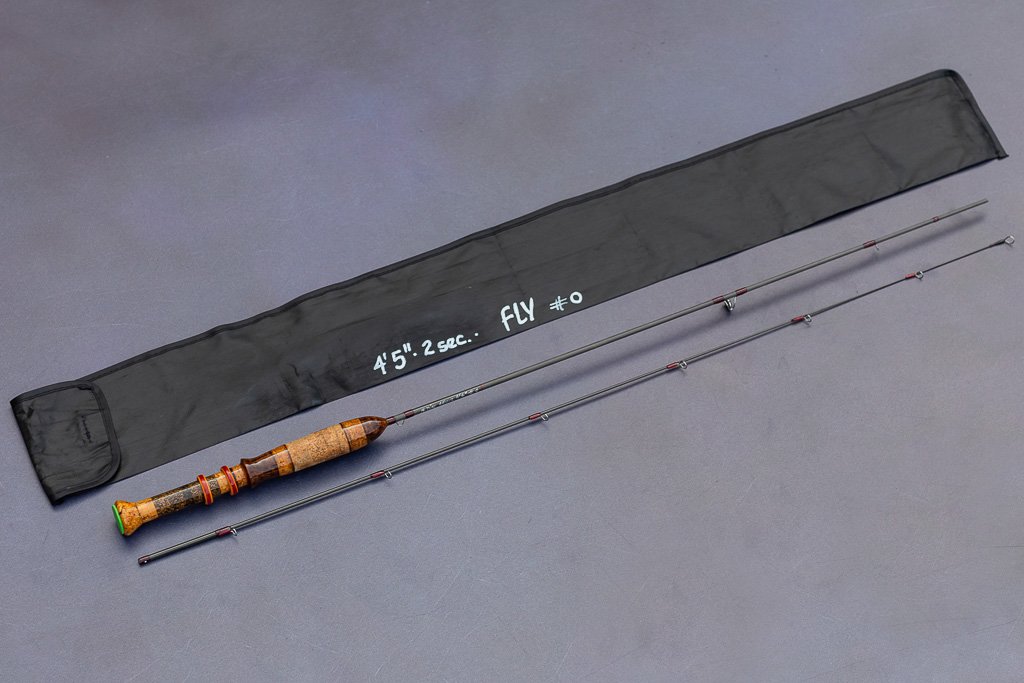 Handmade-4ft-5in-graphite-fly-rod-0-weight-2-section