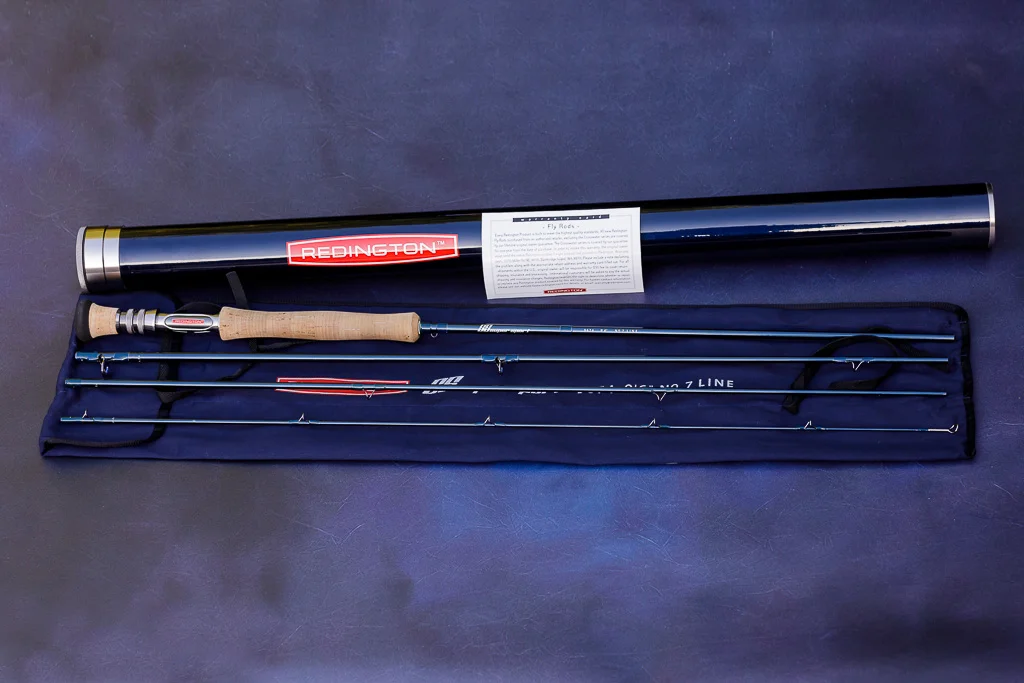 Redington SS Super Sport 9674 fly fishing rod with original hard case and protective sock.
