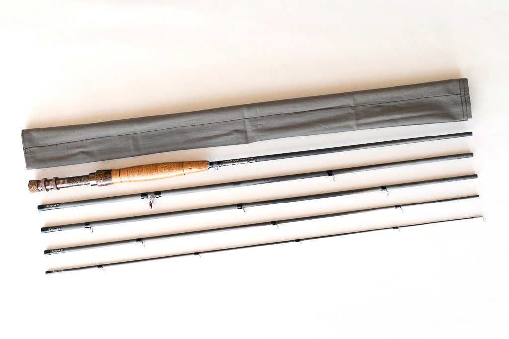 Fly Fishing Artisan Unit No 10 Travel Fly Rod 10ft 10in 5-piece Spiral Guide System.