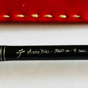 Handmade Tenkara rod Pro-Slim 310 for technical fly fishing in the Pyrenees and Rocky Mountains.