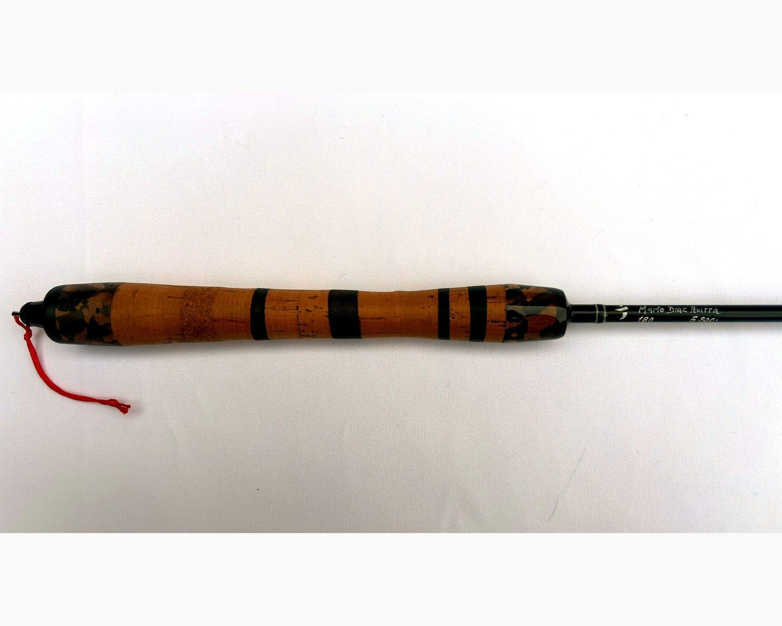 Tenkara R13 fly fishing rod cork handle detail, limited edition R1 of 24 by Mario Diaz Ibarra
