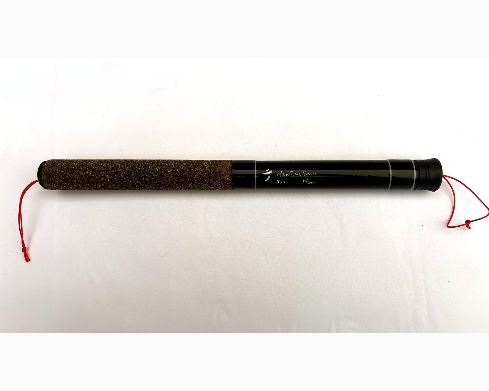Tenkara R16 fly fishing rod composite cork handle detail, limited edition Unit 16 of 24 by Mario Diaz Ibarra