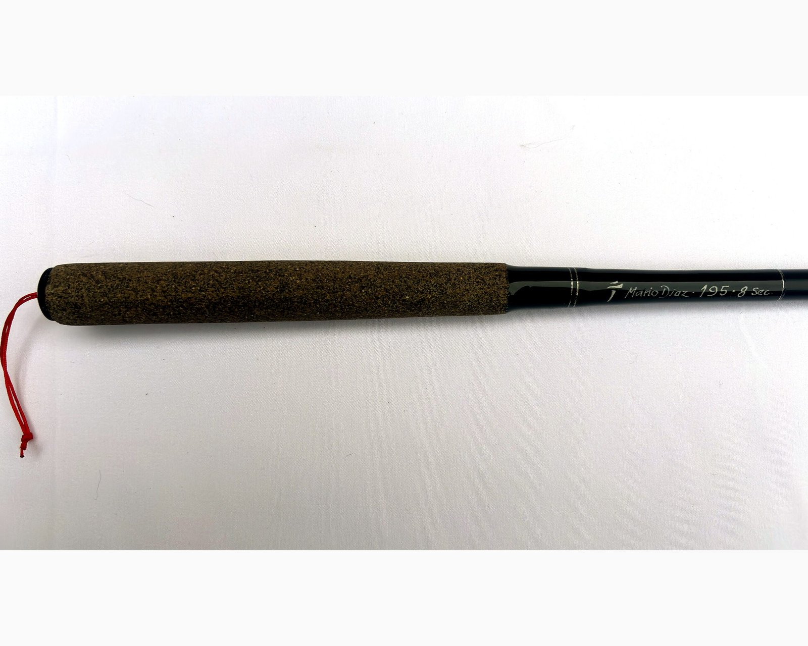 Tenkara R17 fly fishing rod composite cork handle detail, limited edition Unit 17 of 24 by Mario Diaz Ibarra